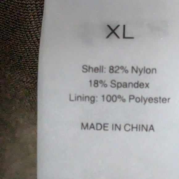 INTO THE BLEU Olive Green Swimsuit one piece XL NWT - Picture 11 of 12